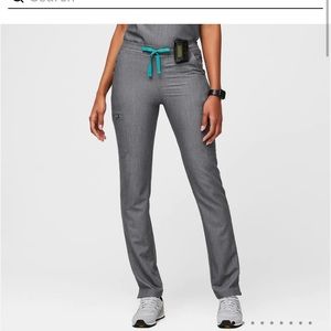 Fig high waisted yola skinny graphite - Large/ Tall